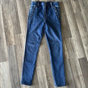 ARTICLES OF SOCIETY Village Park Denim Jeans Women's Sz 28 Blue Medium Wash